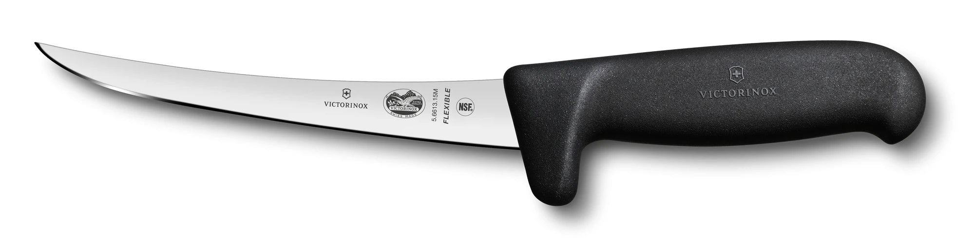 Victorinox Fibrox Μαχαίρι Ξεκοκαλίσματος Κουζίνας safety grip, μαύρο