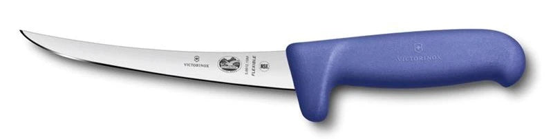 Victorinox Fibrox Safety Grip Μαχαίρι Αποκοκάλωσης Κουζίνας, Μπλε