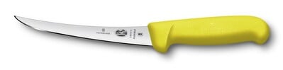 Victorinox Fibrox Μαχαίρι Αποκοκαλώσεως Κουζίνας με Safety Grip, Κίτρινο