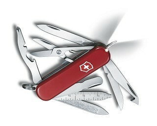 Victorinox Midnite MiniChamp Πολυλειτουργικό Μαχαίρι 58 mm, Κόκκινο, 16 Λειτουργίες