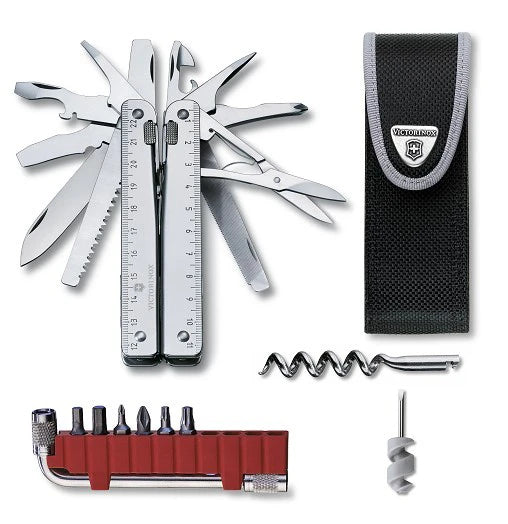Victorinox SwissTool Plus Πολυχρηστικό Εργαλείο σε Θήκη Νάιλον