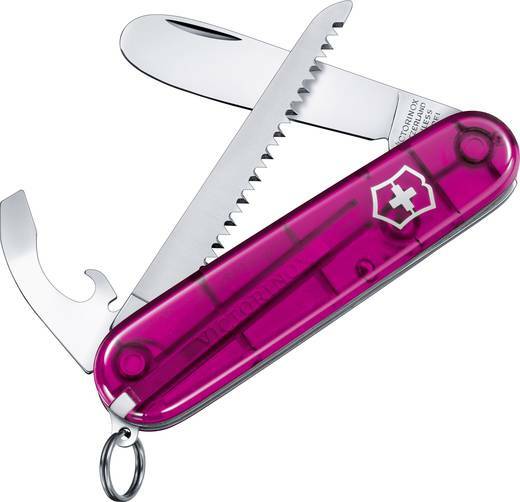 Victorinox My First Πολυεργαλείο για Παιδιά, Διάφανο Ροζ, 9 Λειτουργίες