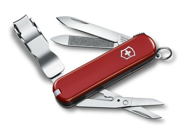 Victorinox NailClip 580 πολυλειτουργικό μαχαίρι, κόκκινο, 8 λειτουργίες, 65 mm