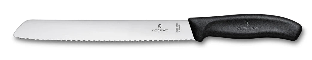 Victorinox Swiss Classic Μαχαίρι Ψωμιού και Αρτοποιίας, Μαύρο