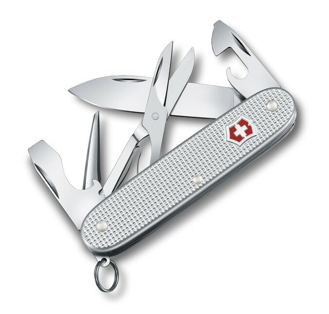 Victorinox Pioneer X Alox Πολυλειτουργικό Μαχαίρι 93 mm, Ασημένιο, 9 Λειτουργίες