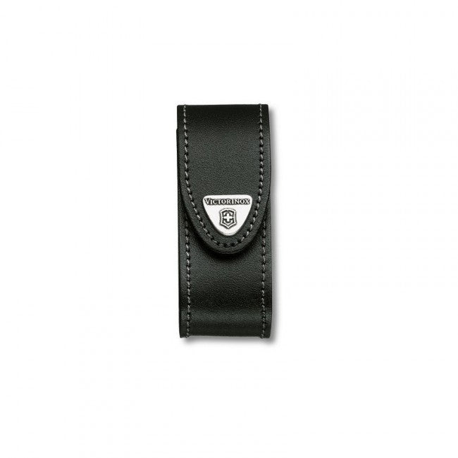 Victorinox Θήκη Δέρματος Τυπική, Μαύρο, έως 91mm