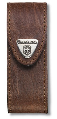 Victorinox Τυπική Δερμάτινη Θήκη για 91mm, Καφέ