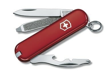 Victorinox Rally Πολυλειτουργικό Μαχαίρι Κόκκινο 58 mm, Κόκκινο, 9 Λειτουργίες