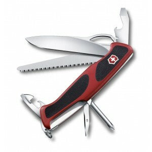 Victorinox RangerGrip 78 Πολυλειτουργικό Μαχαίρι 130 mm, Κόκκινο-Μαύρο, 12 Λειτουργίες