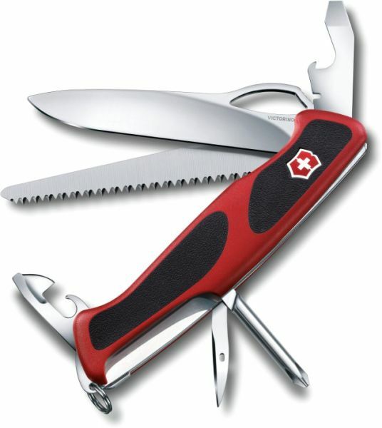 Victorinox RangerGrip 78 Πολυλειτουργικό Μαχαίρι 130 mm blister, 12 Λειτουργίες, Κόκκινο-Μαύρο