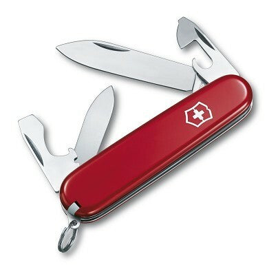 Victorinox Recruit Πολυλειτουργικό Μαχαίρι κόκκινο 84 mm, κόκκινο, 10 λειτουργίες