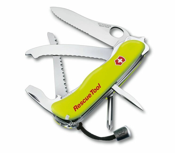 Victorinox RescueTool Πολυεργαλείο, Κίτρινο Λουμινίσκο, 13 Λειτουργίες, Blister