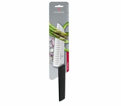 Victorinox Swiss Modern Santoku μαχαίρι, μαύρο