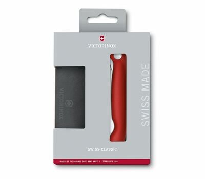 Victorinox Swiss Classic Σετ με Σανίδα Κοπής, Κόκκινο