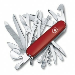 Victorinox Swiss Champ Πολυλειτουργικό Μαχαίρι 91 mm, Κόκκινο, 33 Λειτουργίες