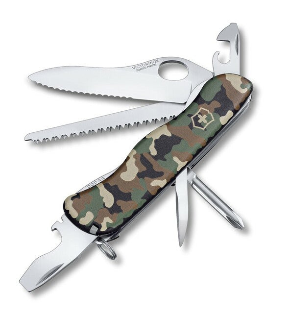 Victorinox Trailmaster Πολυλειτουργικό Μαχαίρι 111 mm Camouflage, παραλλαγής, 12 λειτουργίες