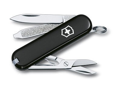 Victorinox Classic SD Μαχαίρι Τσέπης, Μαύρο, 58mm