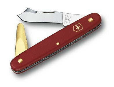 Victorinox 100 mm Μαχαίρι Κηπουρικής Εμβολιασμού, κόκκινο, 2 λειτουργίες
