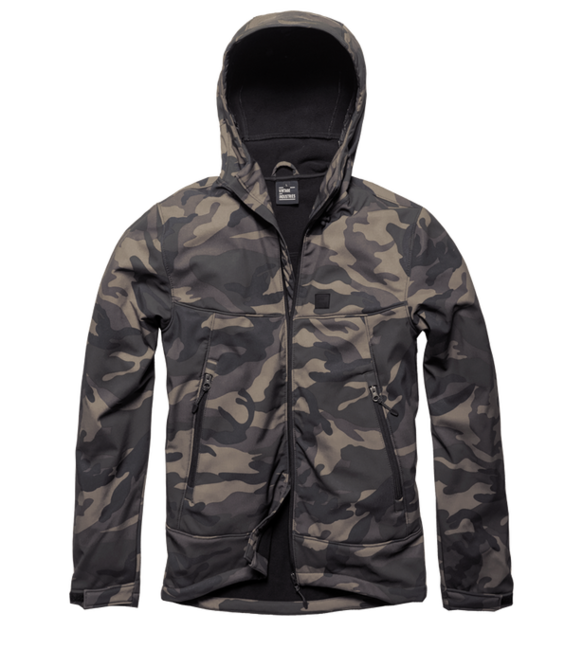 Vintage Industries Alford Softshell μπουφάν, darkcamo
