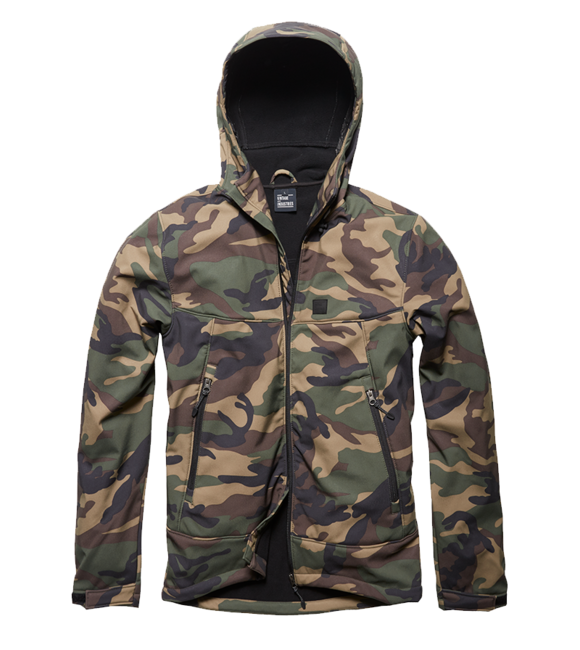Vintage Industries Alford μπουφάν, woodland camo