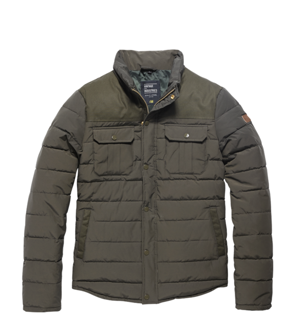 Vintage Industries Μπουφάν Beeston, Drab