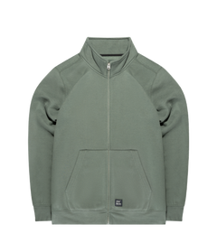 Vintage Industries Harold ανδρικό γιλέκο φούτερ με φερμουάρ, Mid grey