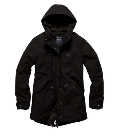 Vintage Industries Indy γυναικείο μπουφάν parka ladies, μαύρο