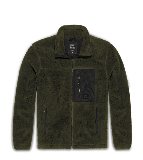 Vintage Industries Kodi Φούτερ με Επένδυση Sherpa
