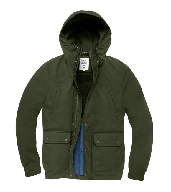 Vintage Industries Ledger Μπουφάν Parka Ανδρικό