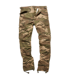Vintage Industries M65 heavy satin παντελόνι, Woodland
