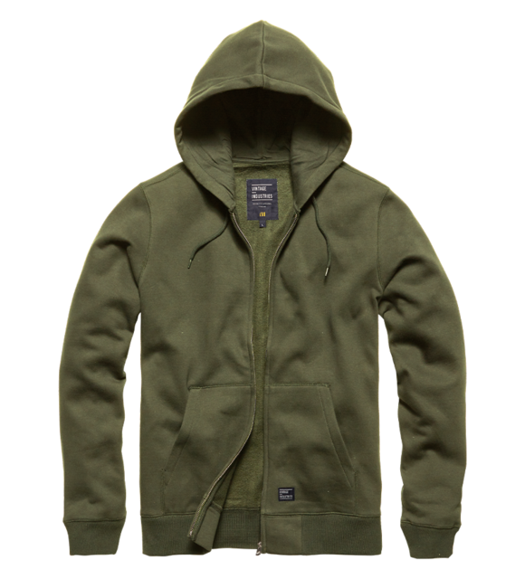 Vintage Industries Redstone Φούτερ με Κουκούλα, Bright Olive