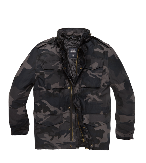 Vintage Industries Capper Μπουφάν, σκούρο camo