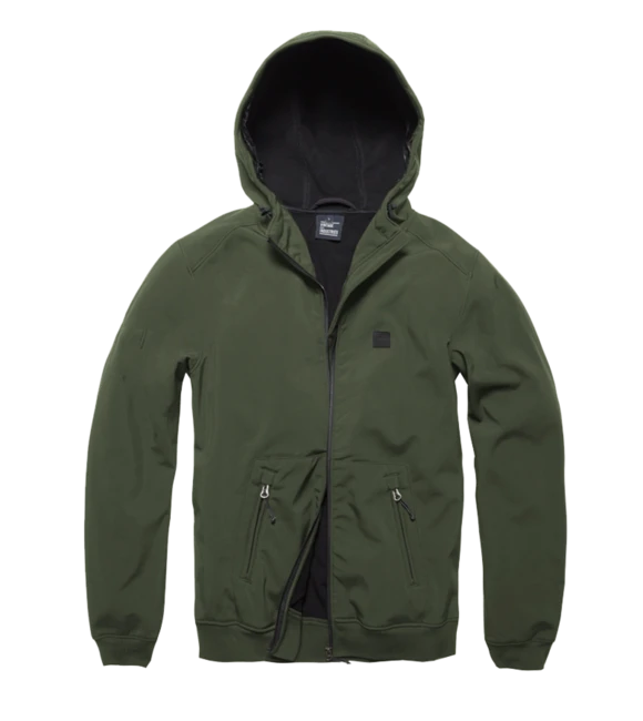 Vintage Industries Ashore Μπουφάν Softshell, Γραφίτης