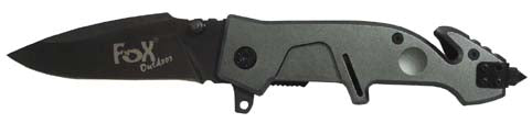 Fox Outdoor GTC Μαχαίρι Τσέπης 24cm, Γκρι