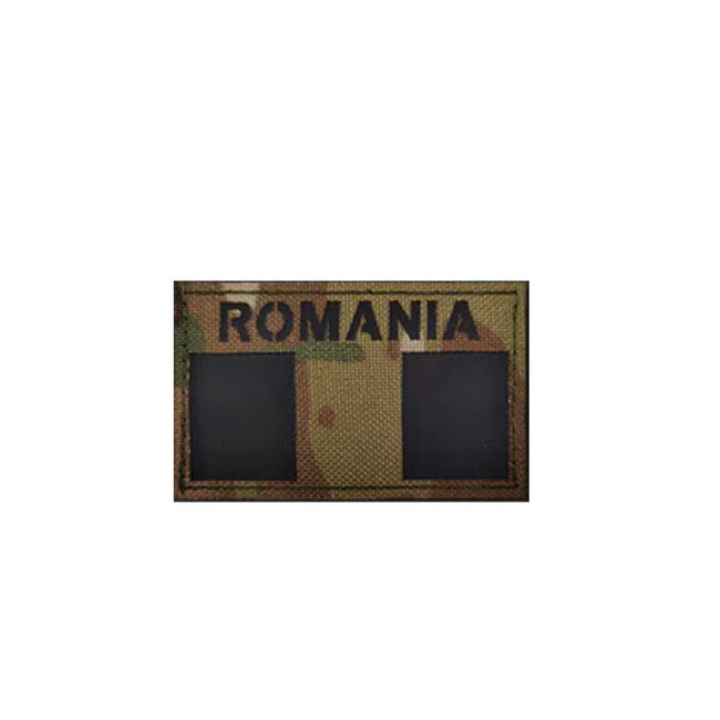 WARAGOD CP Camo Μπάλωμα με Σημαία Χώρας, Ρουμανία