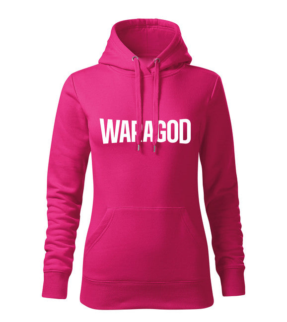 WARAGOD FASTMERCH φούτερ γυναικείο με κουκούλα