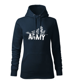 DRAGOWA Nabis women's hoodie 320 g/m², dark blue