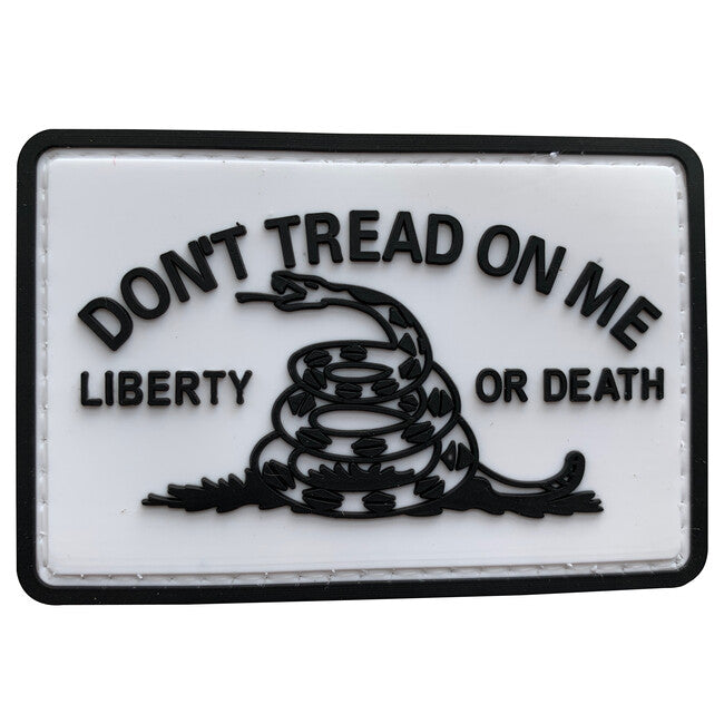 WARAGOD Don't Tread on me Κονκάρδα PVC, λευκή