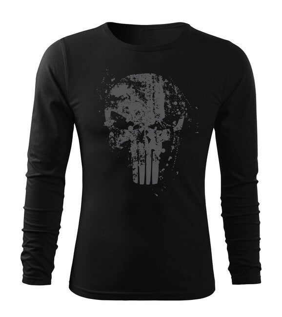 DRAGOWA Fit-T Frank The Punisher μπλουζάκι με μακρύ μανίκι