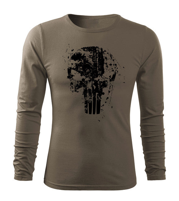 DRAGOWA Fit-T Frank The Punisher Μακρυμάνικο Μπλουζάκι