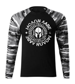 DRAGOWA Fit-T long-sleeve t-shirt Molon Labe 160 g/m², Metro