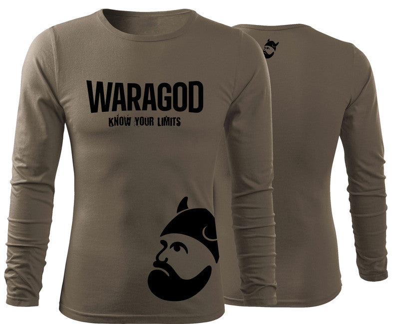 WARAGOD Fit-T μπλουζάκι με μακρύ μανίκι StrongMERCH