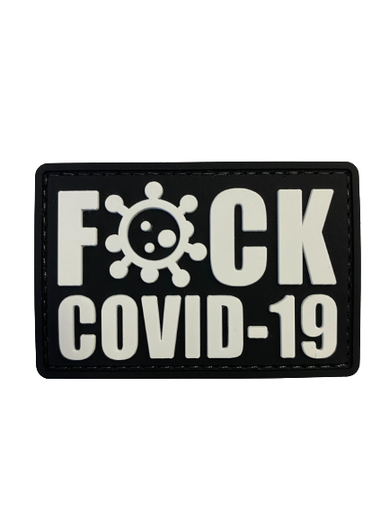 WARAGOD Fuck Covid 19 Σήμα PVC
