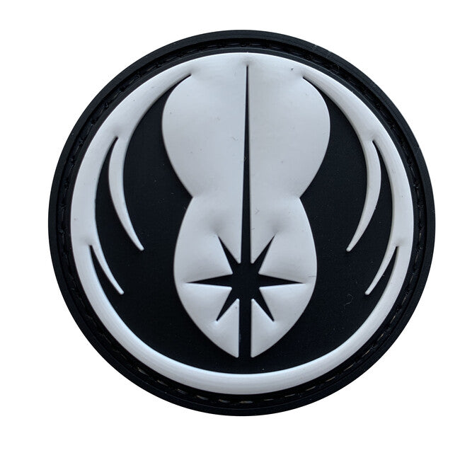 WARAGOD Jedi Order Σήμα PVC, λευκό