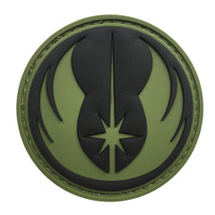 WARAGOD Jedi Order PVC našitek, zelena