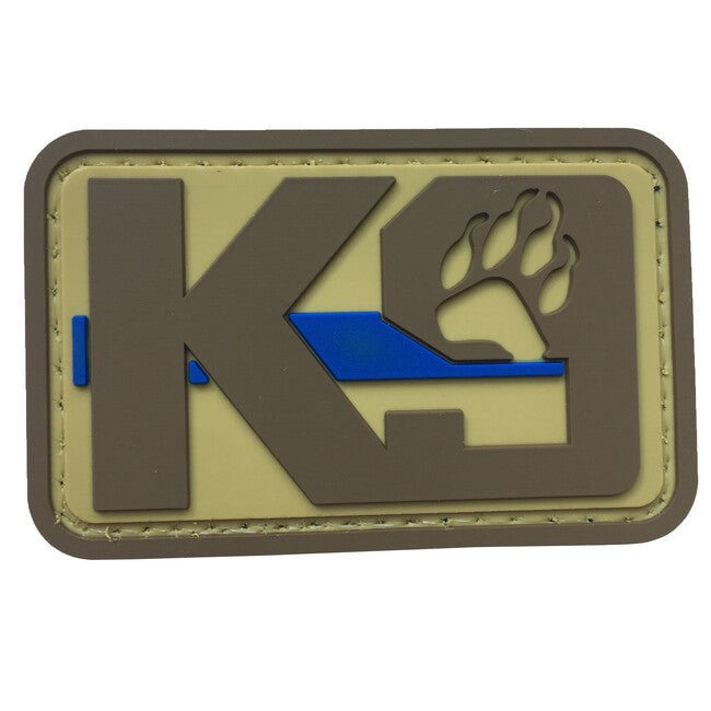 WARAGOD K9 Paw PVC Σήμα, Coyote