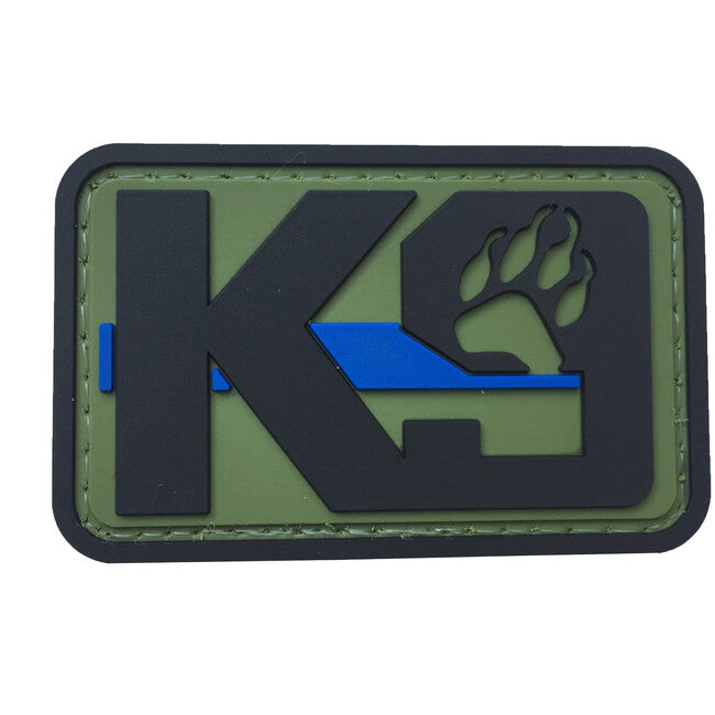 WARAGOD K9 Paw PVC Patch, Πράσινο