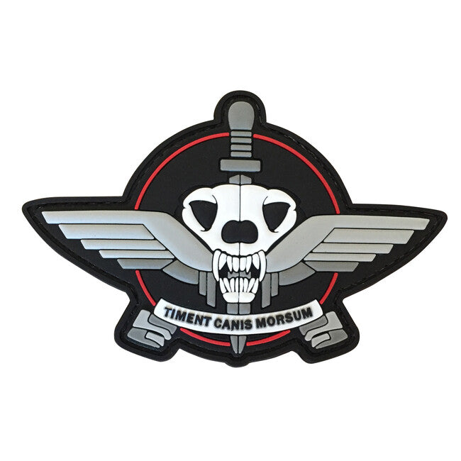 WARAGOD K9 Canis Morsum Timent PVC σήμα velcro
