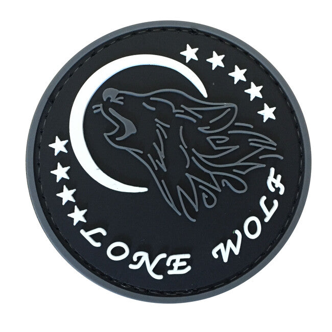 WARAGOD Lone wolf PVC κέντημα