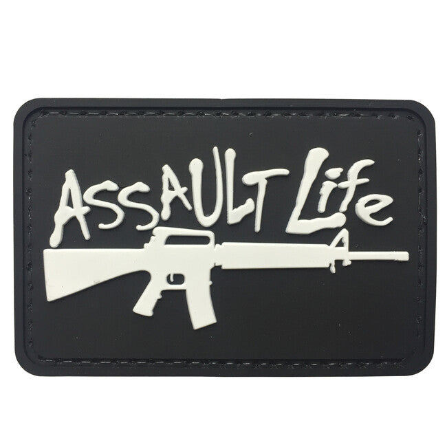 WARAGOD 3D Assault Life κέντημα μαύρο 7.5x5cm
